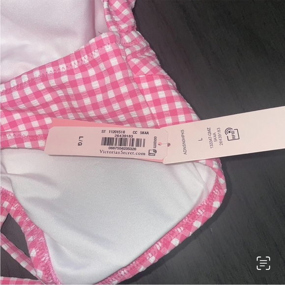 Victoria's Secret Gingham One Piece Swimsuit - Picture 7 of 7